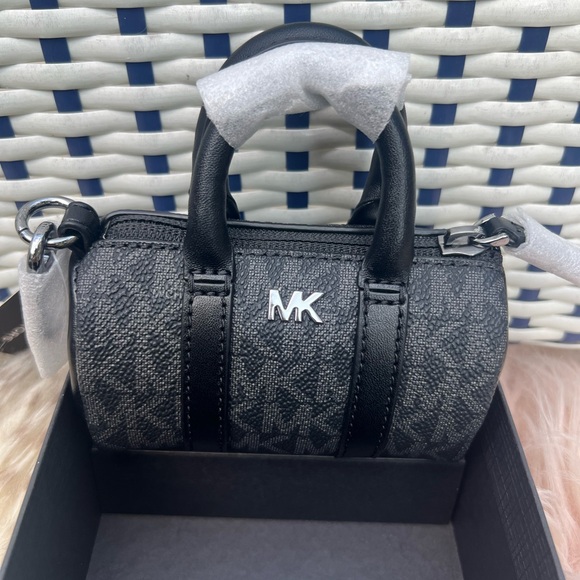 Michael Kors Charcoal Mini Handbag - Picture 1 of 7